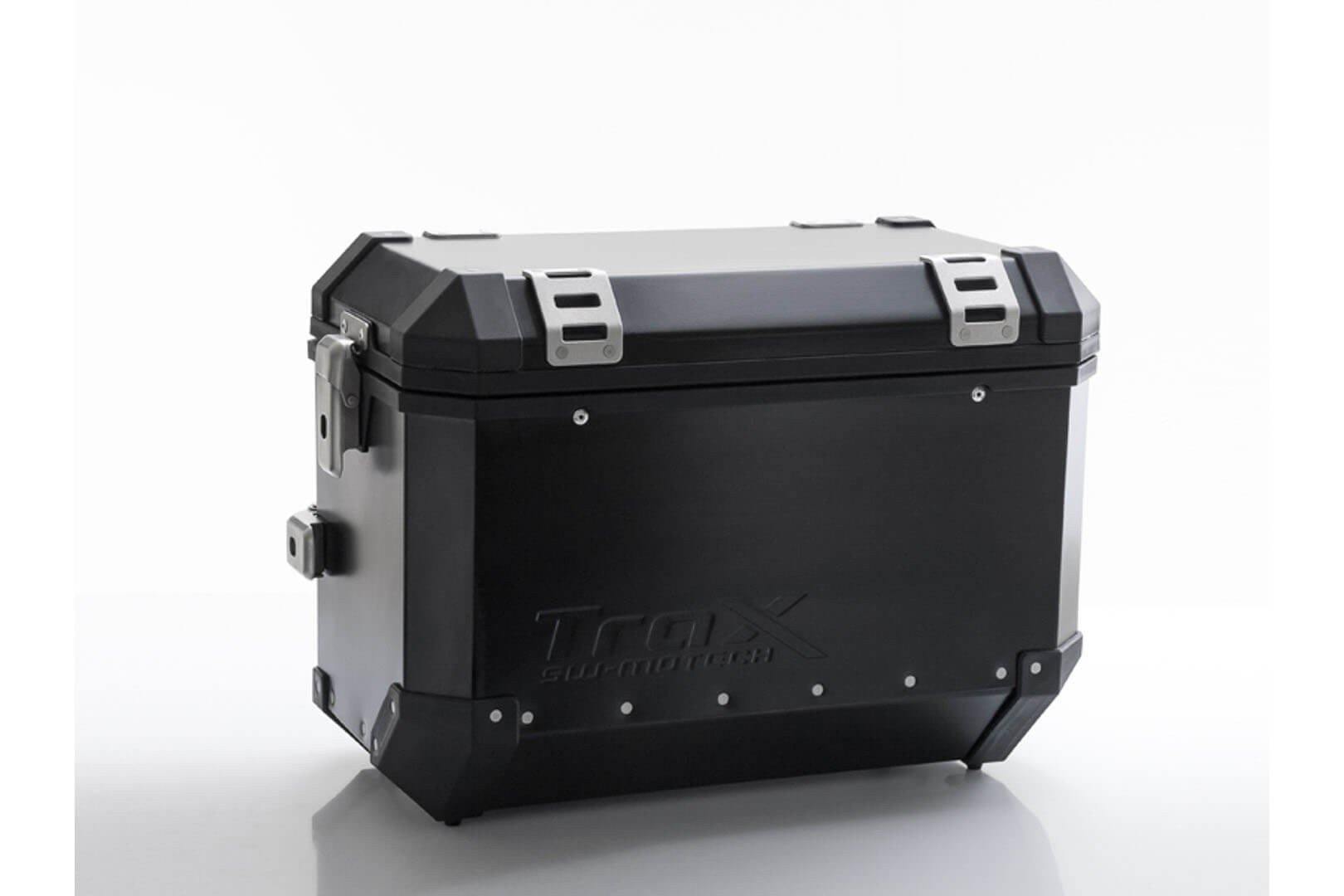 SW Motech TRAX EVO L Side Case (Aluminium / 45L / Right / Black)