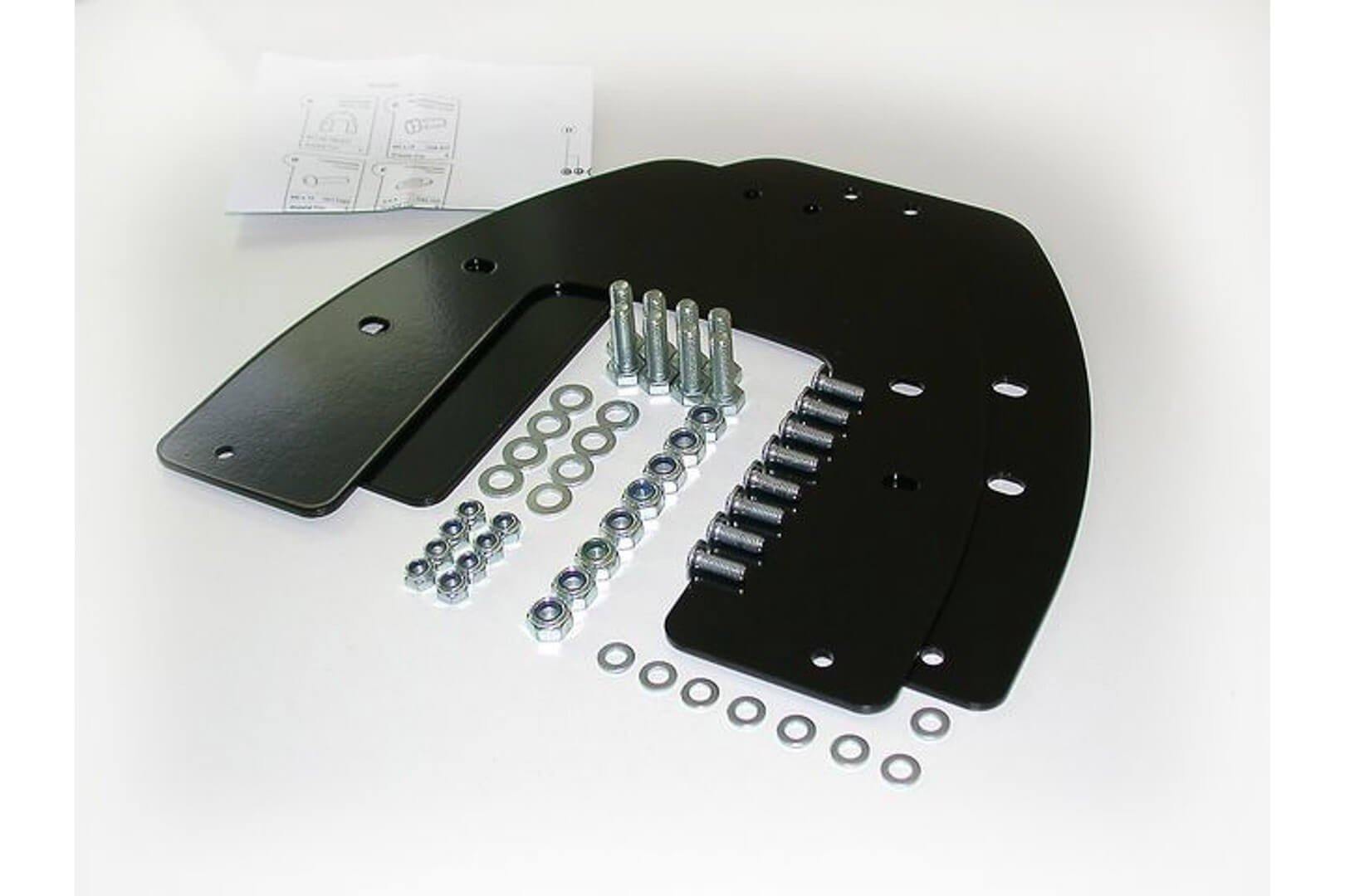 SW Motech Adapter Kit for Krauser Carrier, Not K-Wing (2 Cases)