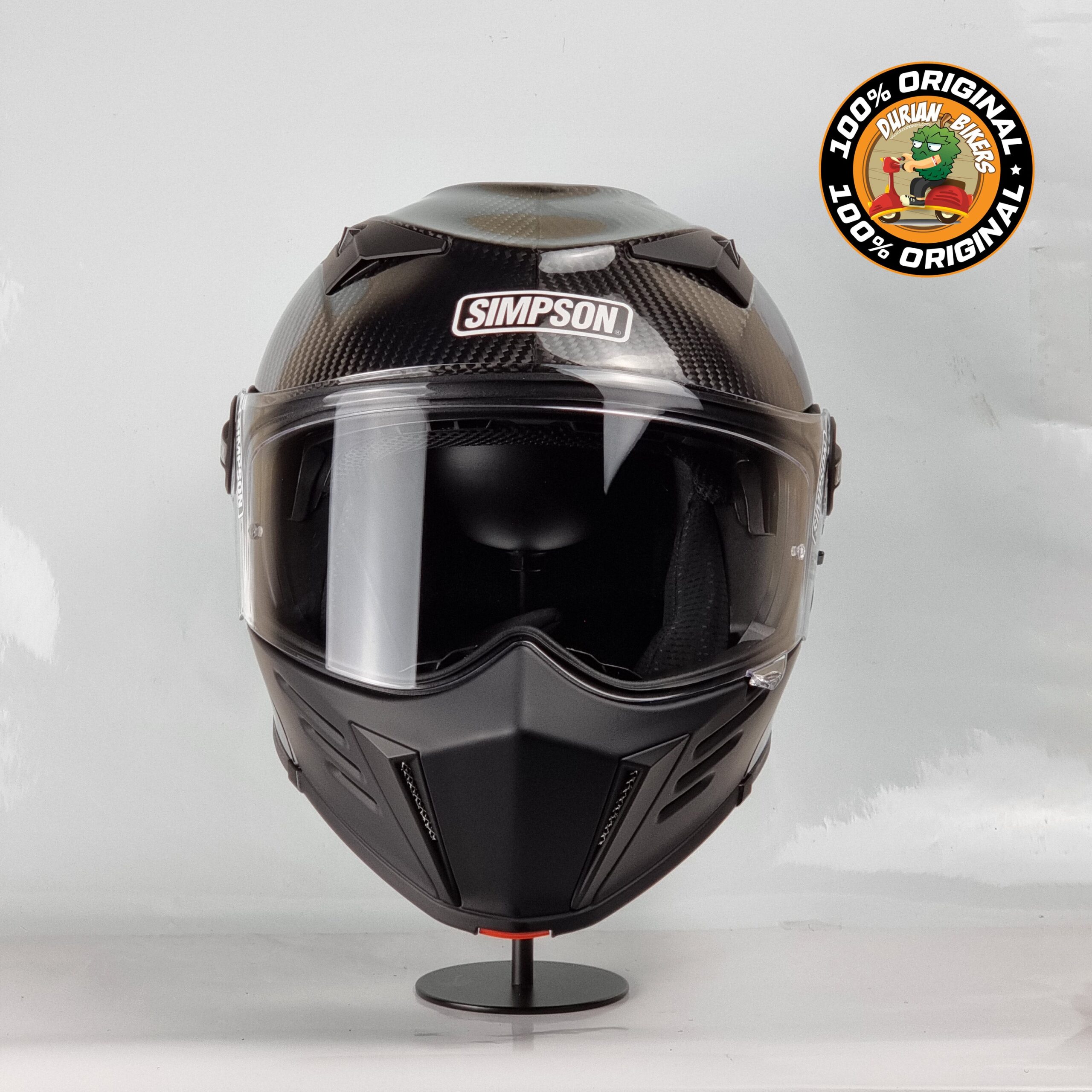 Simpson Helmet Darksome Bandit (Carbon Fiber) - Image 2