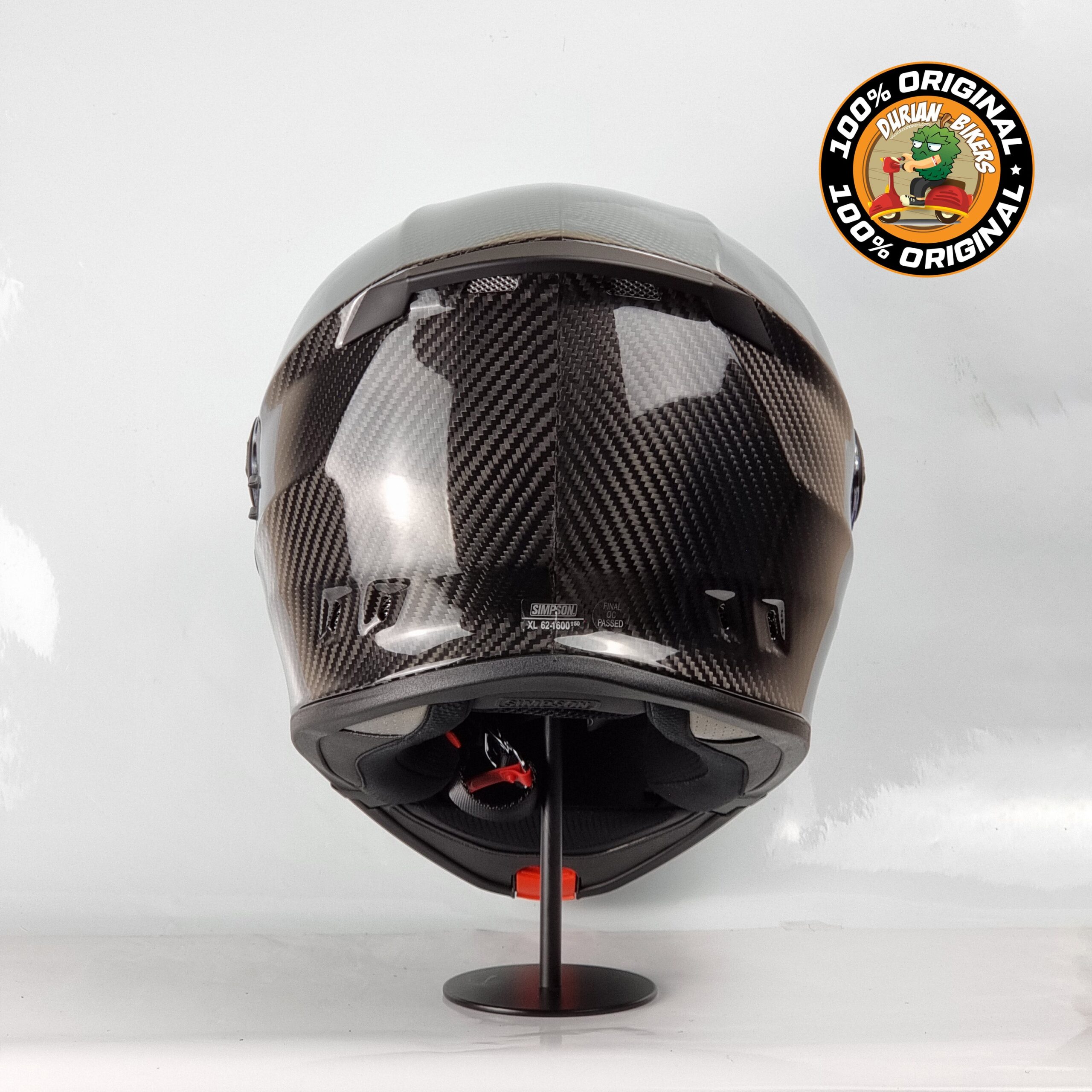Simpson Helmet Darksome Bandit (Carbon Fiber) - Image 5