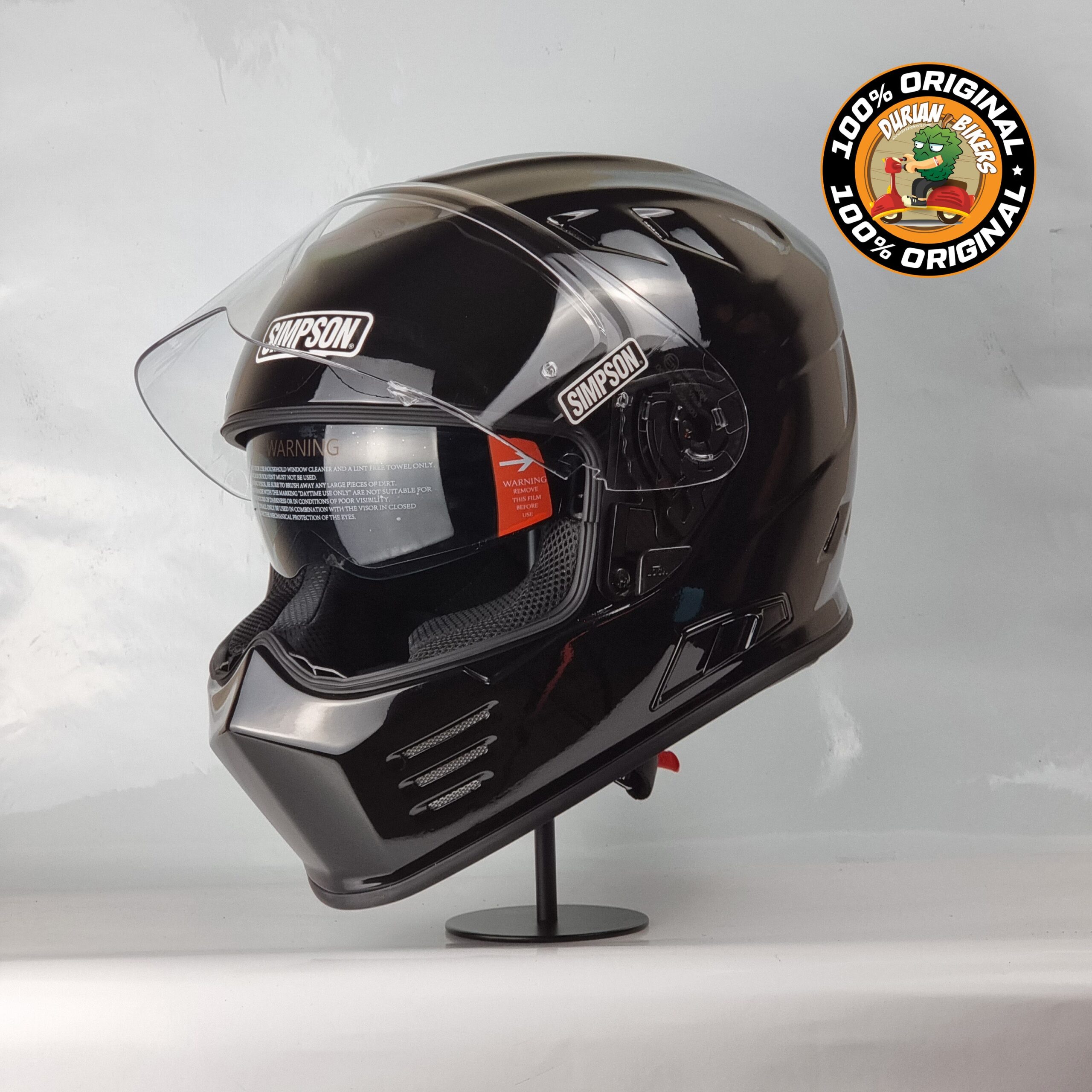Simpson Helmet Venom Bandit (Gloss Black) - Image 10
