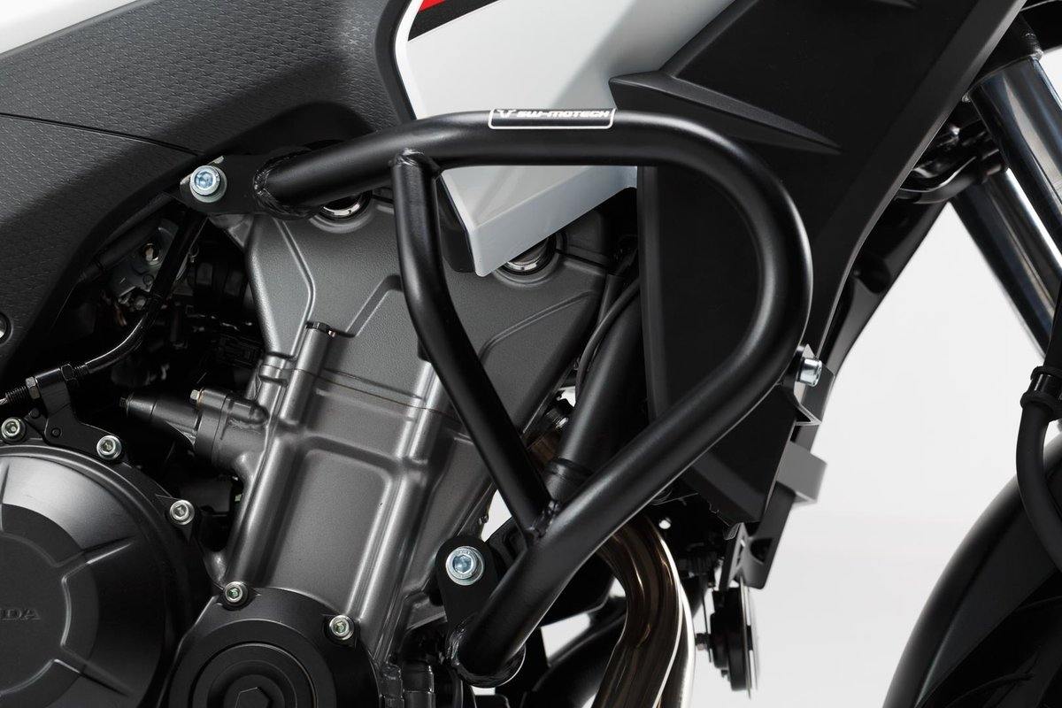 SW Motech Crash Bar (Black) fits for Honda CB 500 X ('13-'15) - Image 4