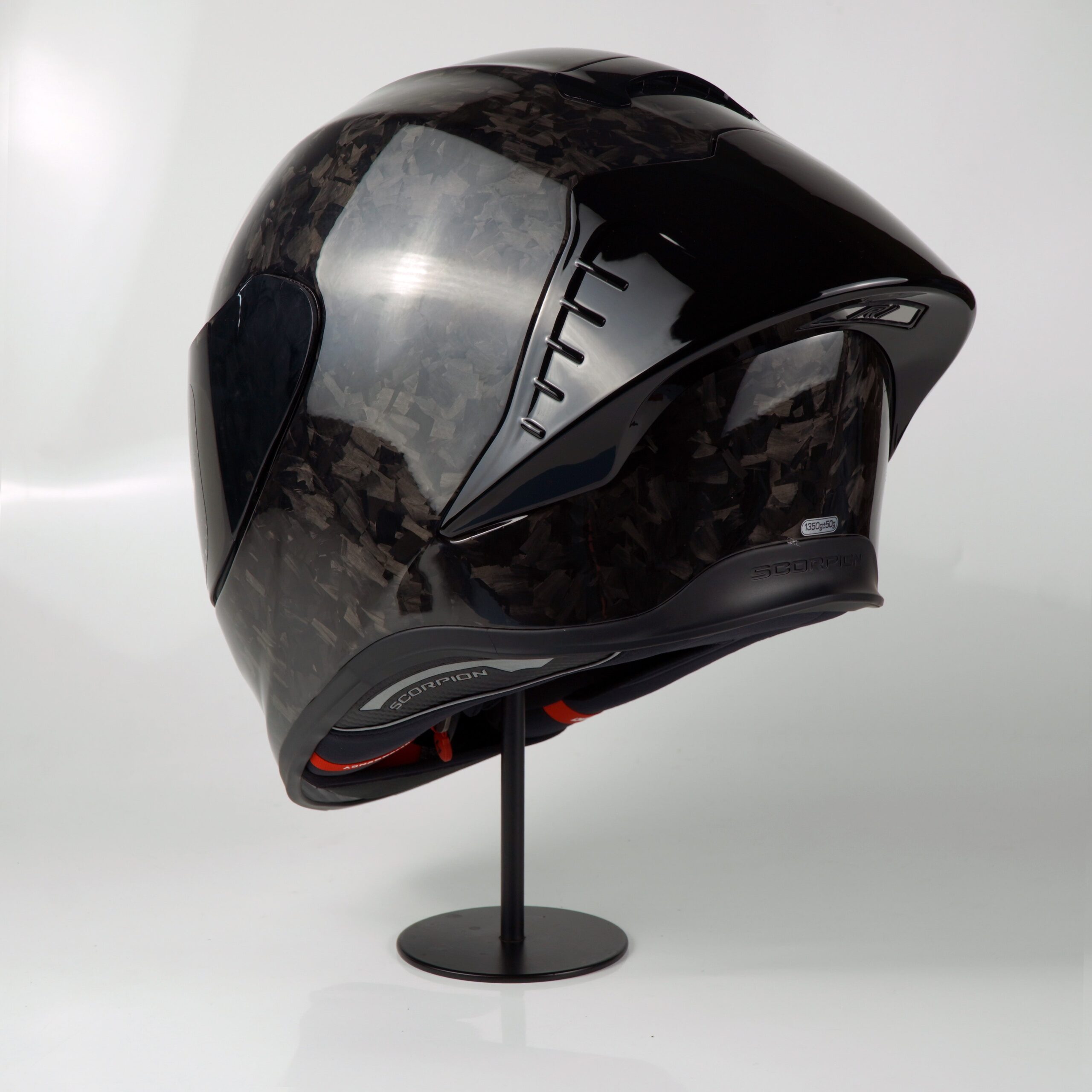Scorpion Helmet Exo-R1 Evo II Onyx Air (Solid Black) - Image 7