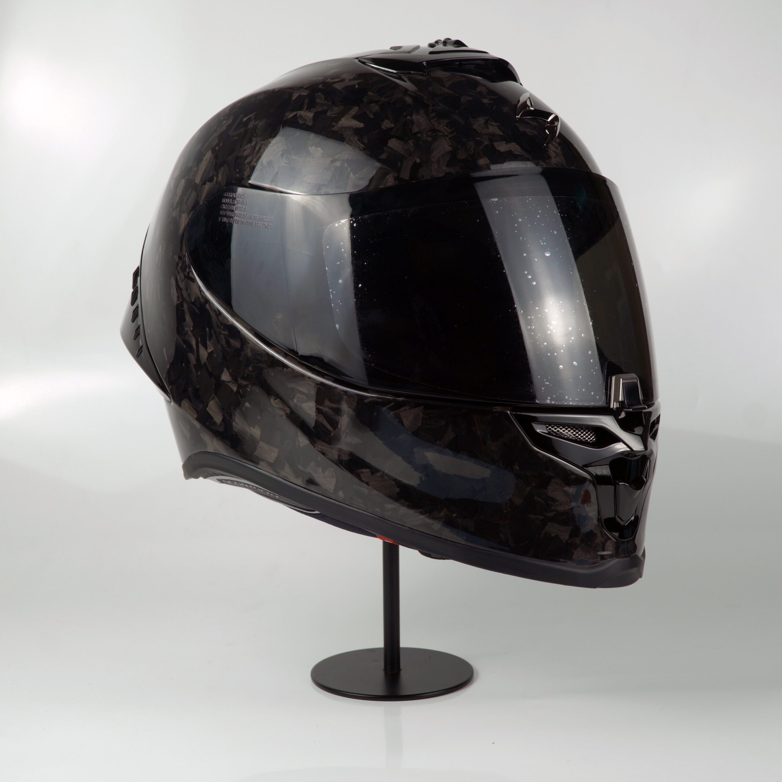 Scorpion Helmet Exo-R1 Evo II Onyx Air (Solid Black) - Image 3