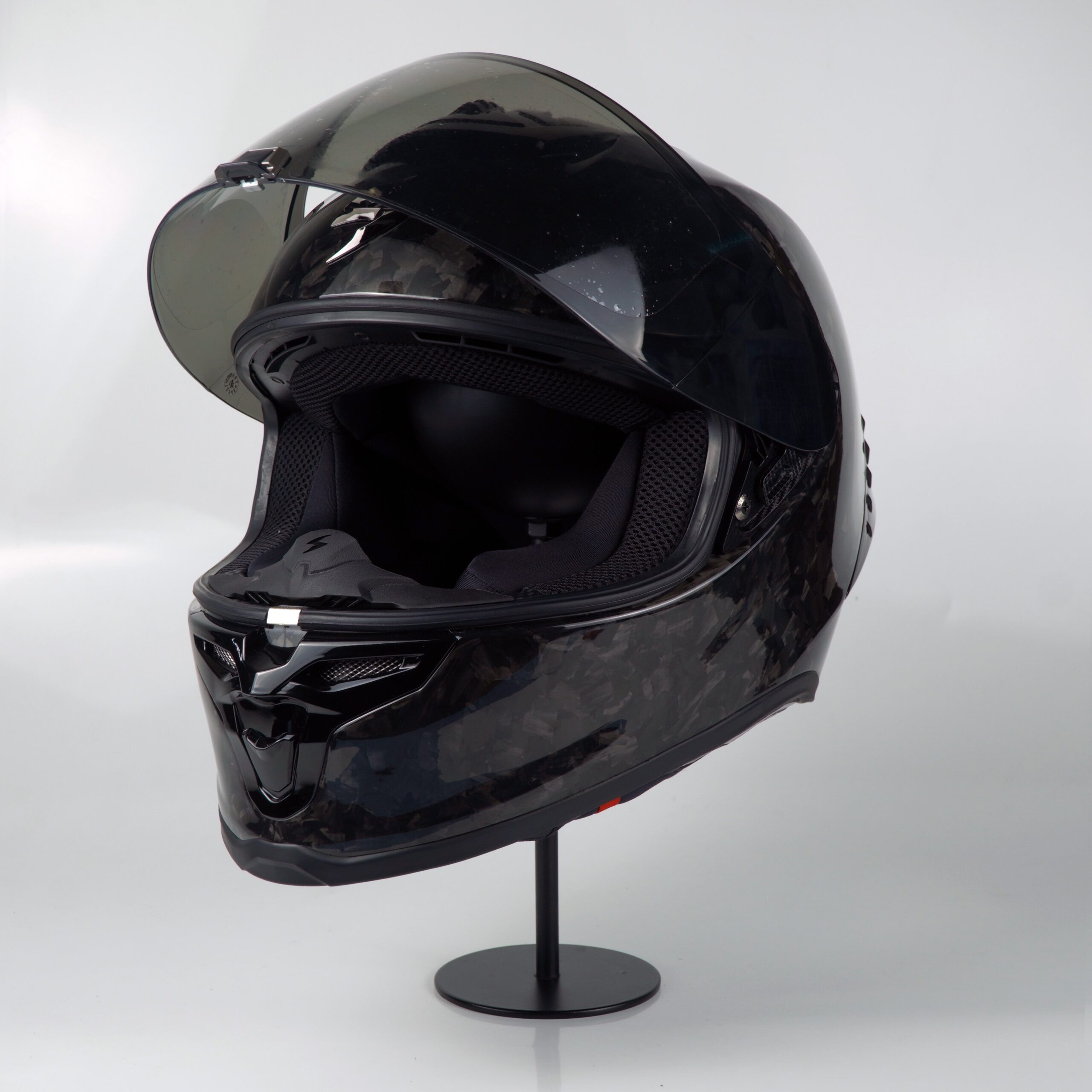 Scorpion Helmet Exo-R1 Evo II Onyx Air (Solid Black) - Image 9