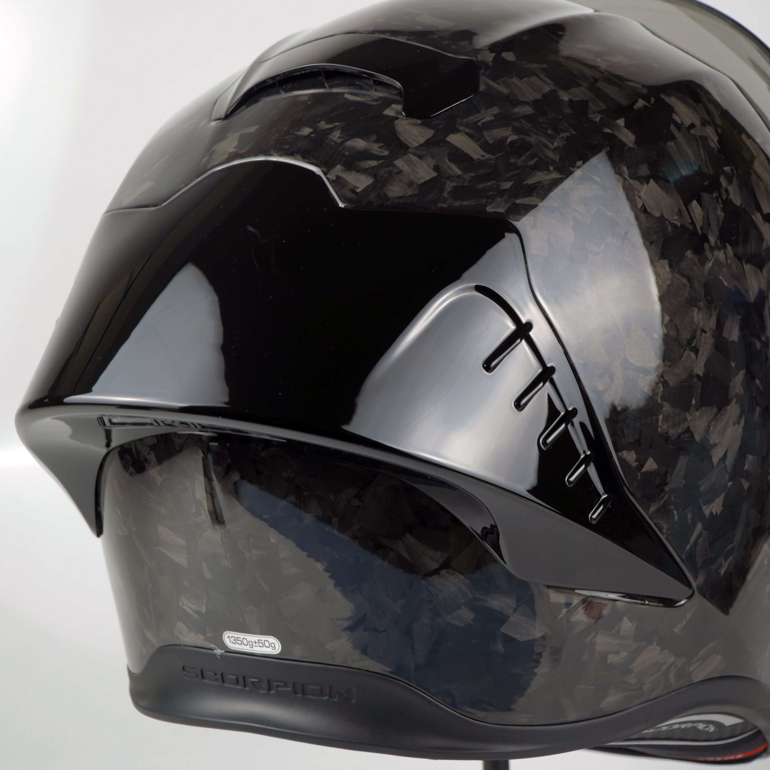 Scorpion Helmet Exo-R1 Evo II Onyx Air (Solid Black) - Image 15