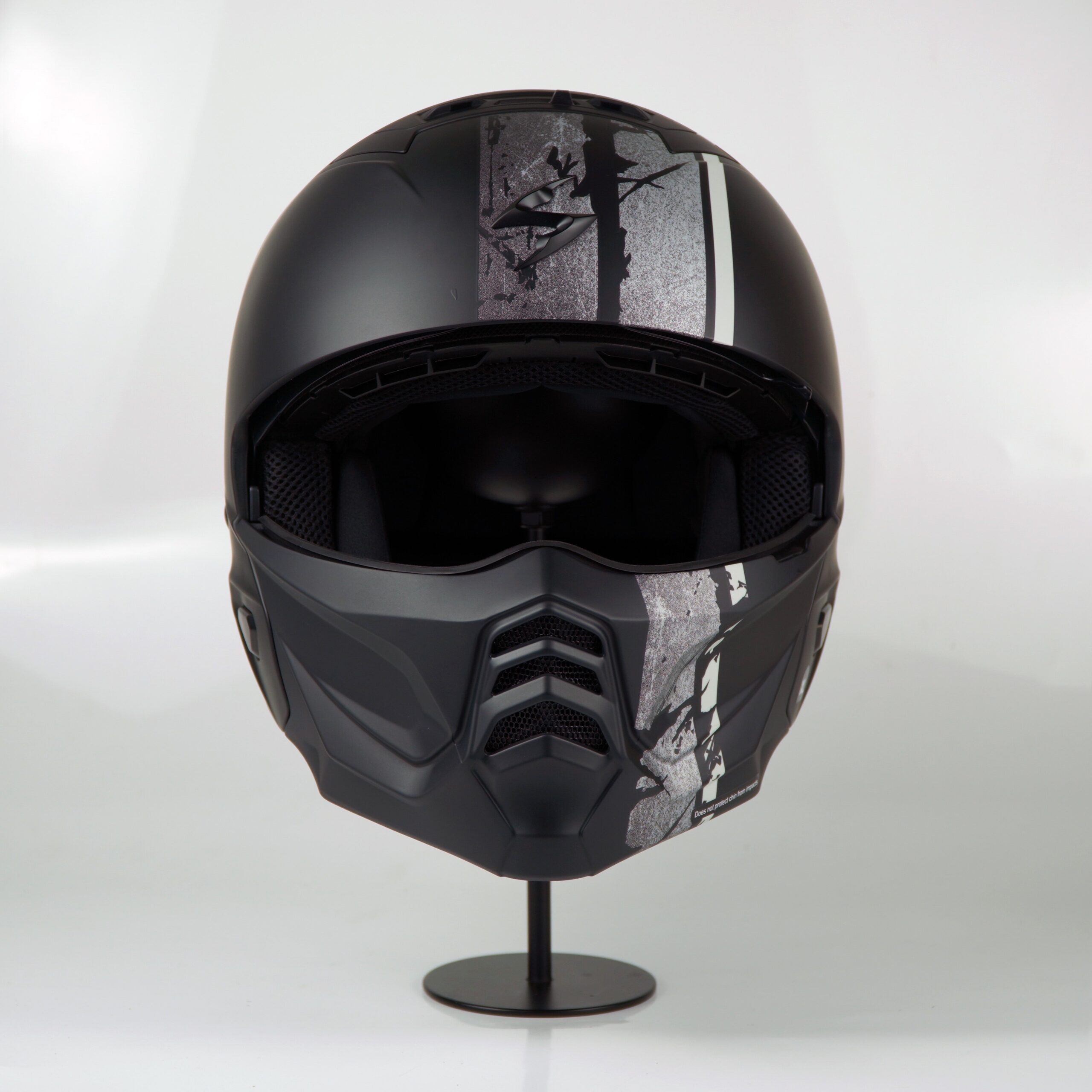 Scorpion Helmet Exo-Combat II (Lord Matte Black/Silver) - Image 10