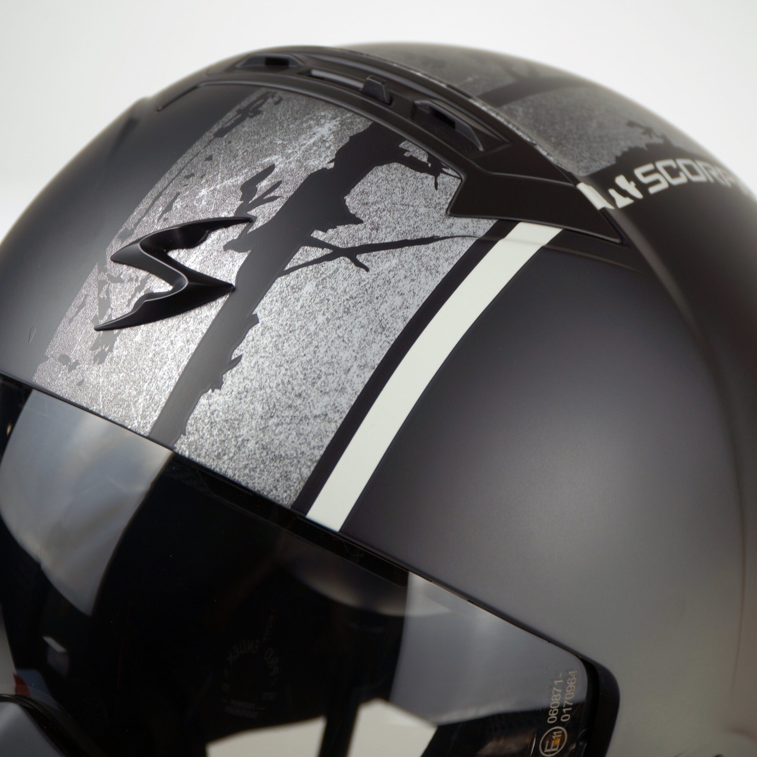 Scorpion Helmet Exo-Combat II (Lord Matte Black/Silver) - Image 21