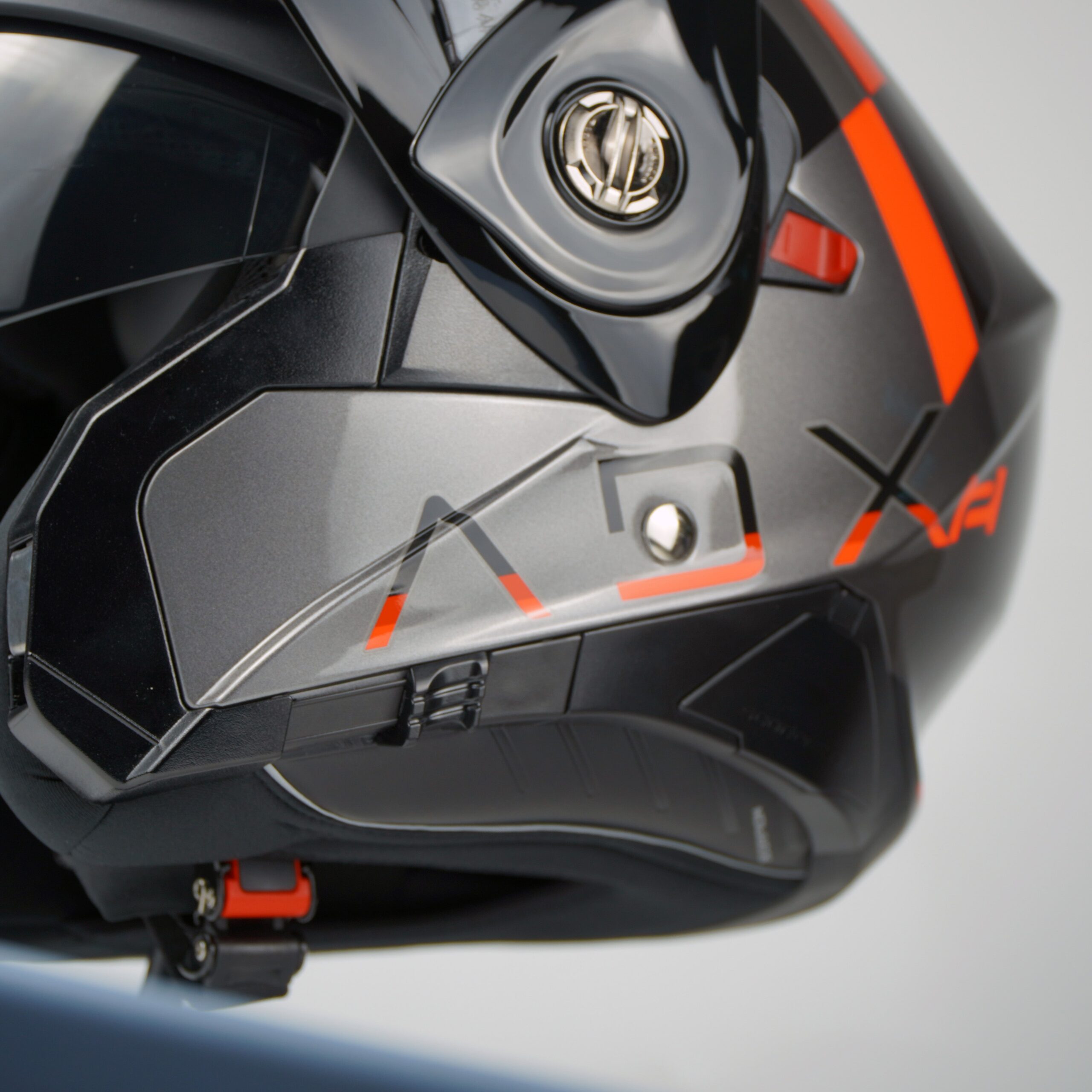 Scorpion Helmet ADX-2 (Galane Silver/Black/Red) - Image 13