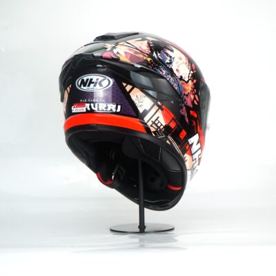 NHK Helmet K5R SV Warrior (Black Glossy)