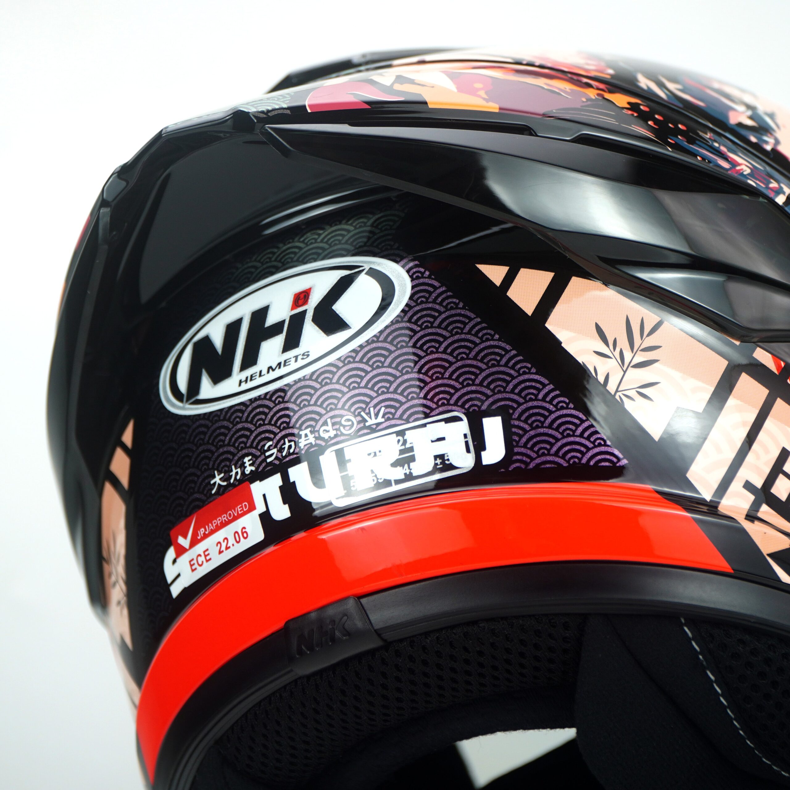 NHK Helmet K5R SV Warrior (Black Glossy) - Image 5