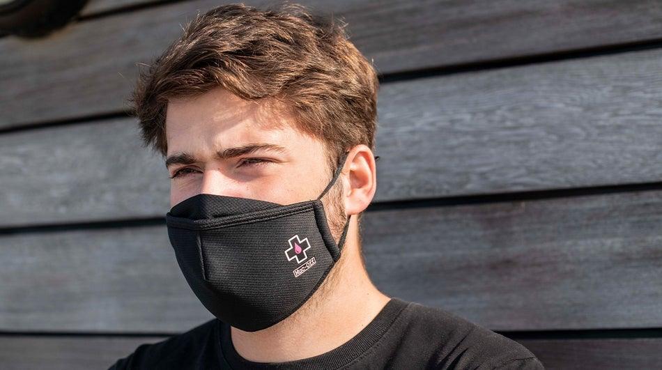 Muc Off Reusable Face Mask (Black) - Image 3