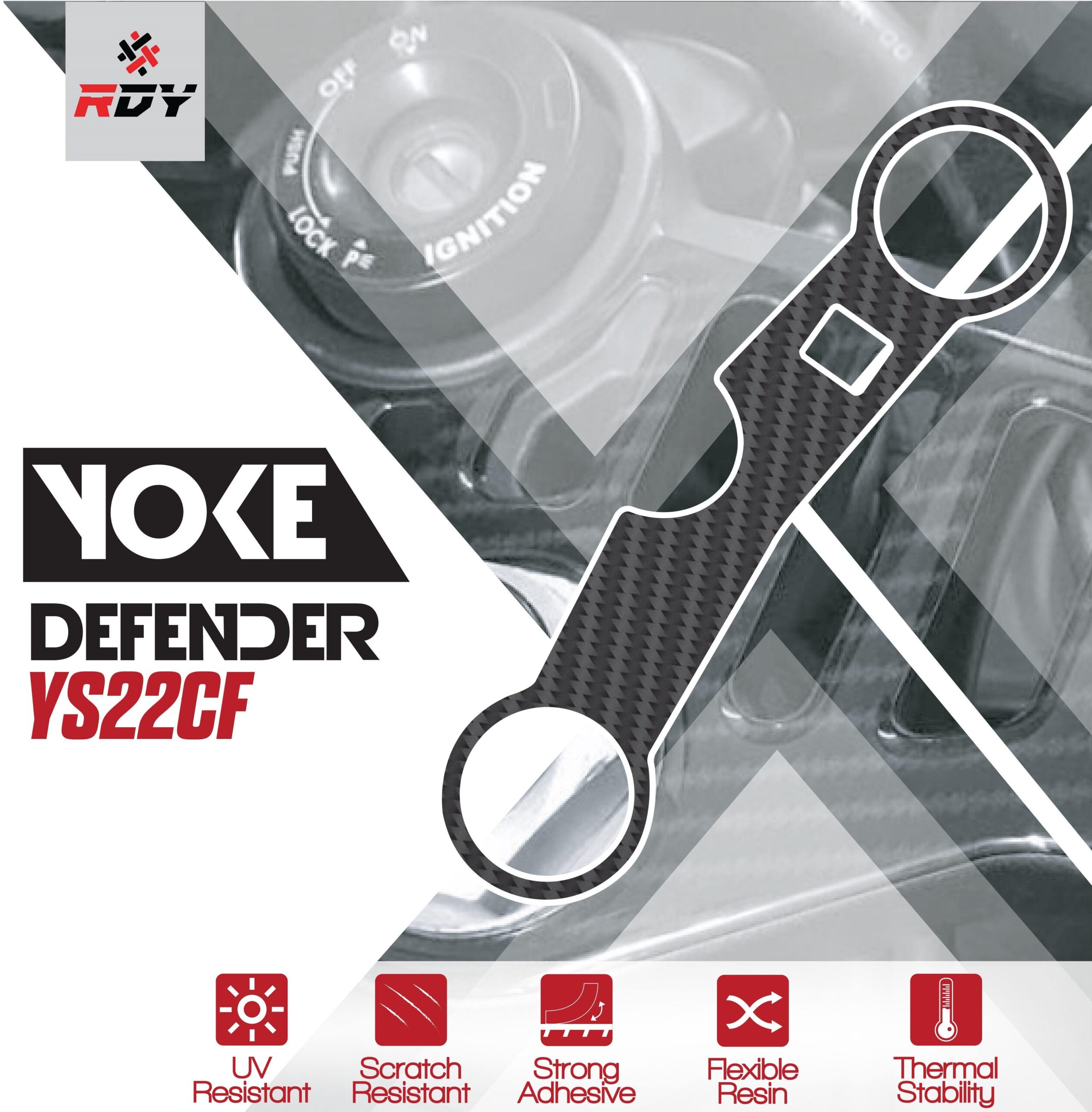 RDY Yoke Defender fits for Suzuki GSX-R 1000 ('01-'02)
