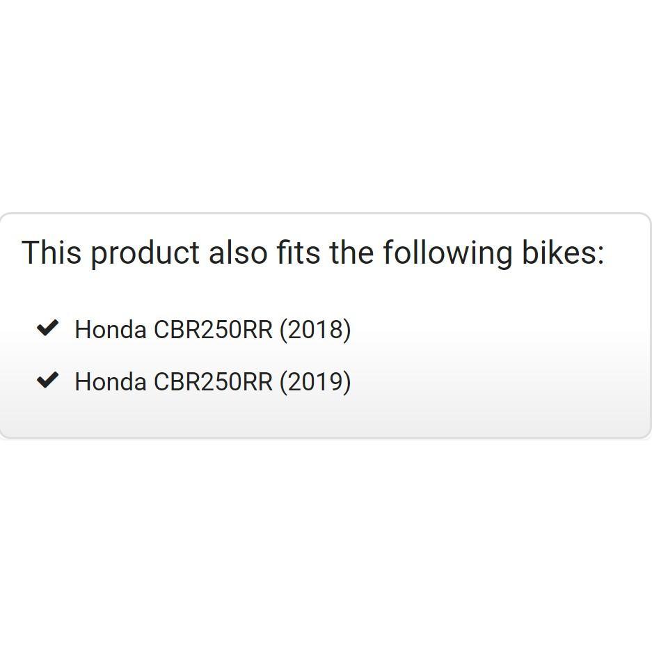 R&G Racing Screen for Honda CBR250RR ('17-) Models (SCN0011SM) - Image 5