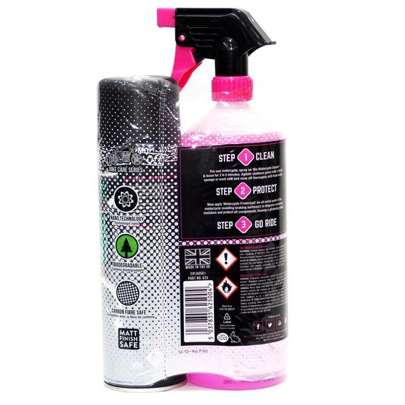 Muc Off Motorcycle Care Duo Kit (625) - Image 2