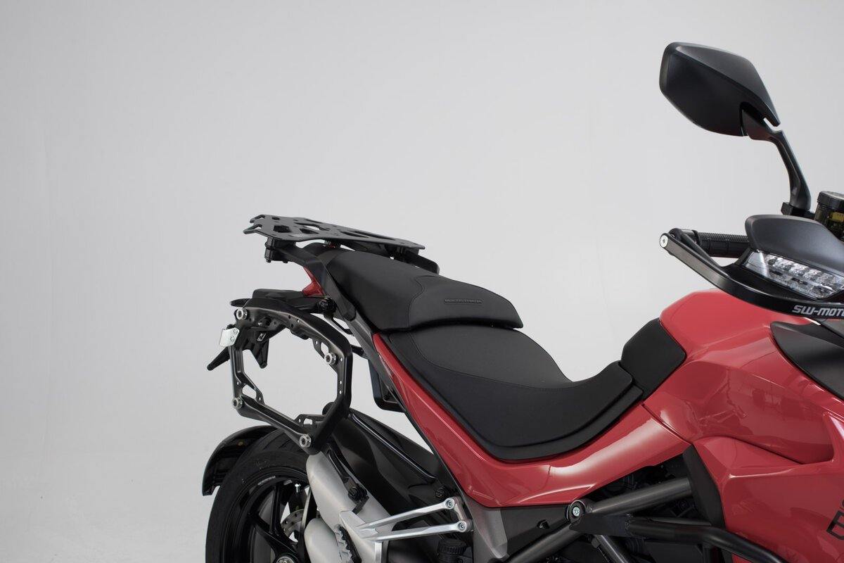 SW Motech PRO Side Carriers (Black) fits for Ducati Multistrada 1260 ('18-) - Image 2