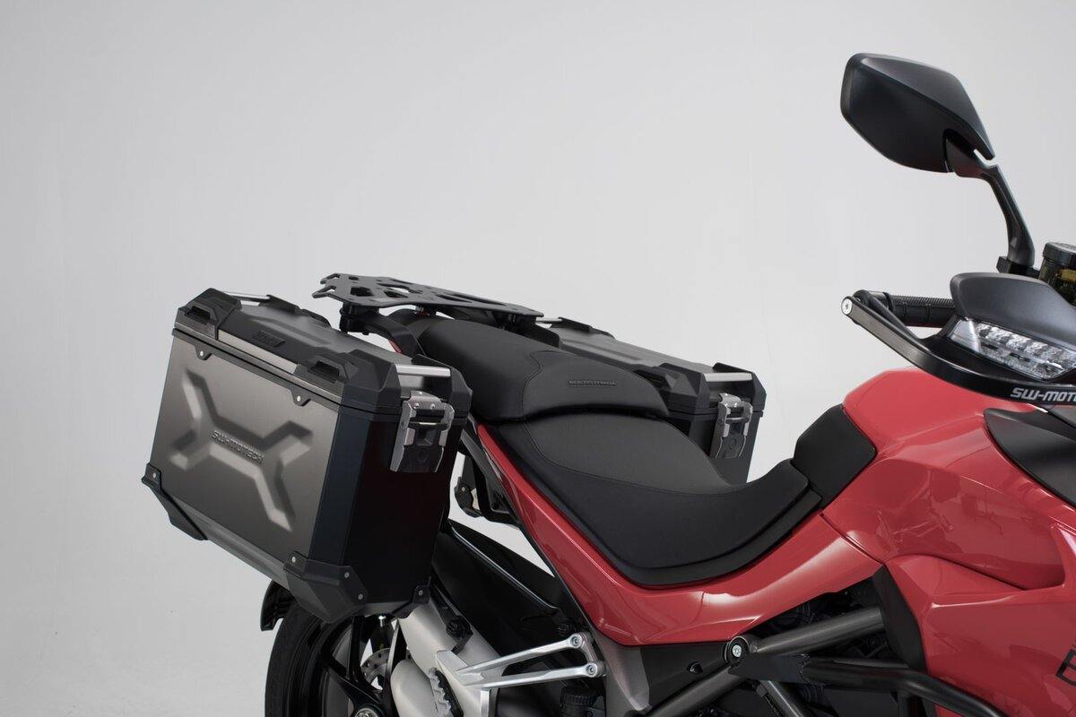 SW Motech PRO Side Carriers (Black) fits for Ducati Multistrada 1260 ('18-) - Image 4