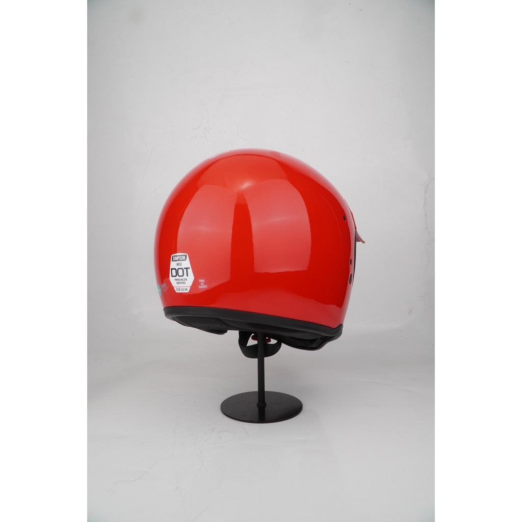 Simpson Helmet M52 (Solid Red) - Image 6