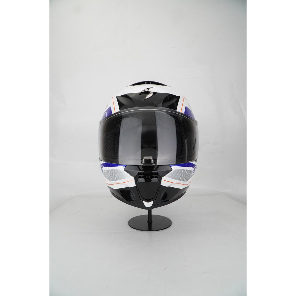 Scorpion Helmet Exo-391 (LEO WHITE/ BLUE) - Image 2