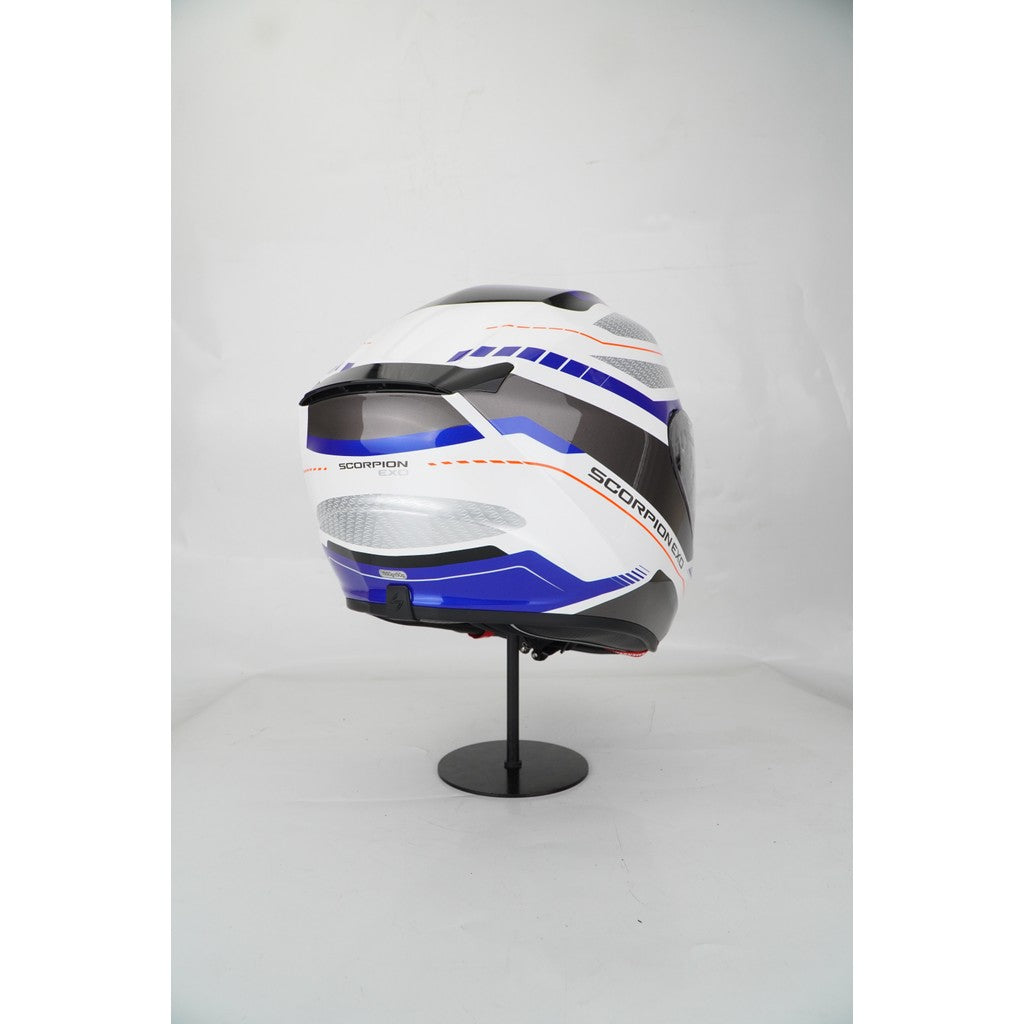 Scorpion Helmet Exo-391 (LEO WHITE/ BLUE) - Image 7