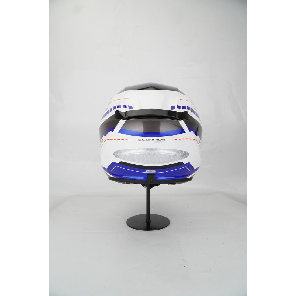 Scorpion Helmet Exo-391 (LEO WHITE/ BLUE) - Image 5