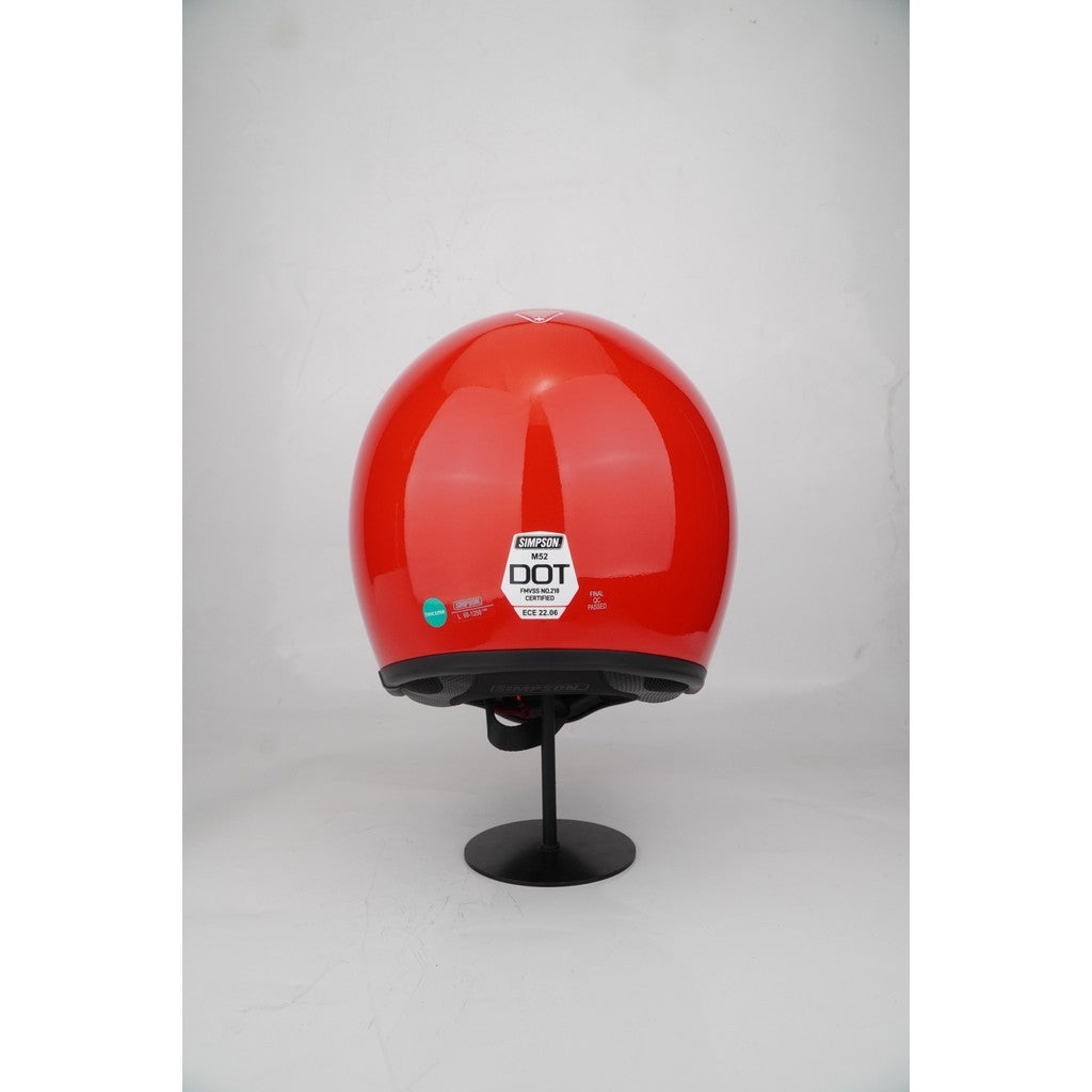 Simpson Helmet M52 (Solid Red) - Image 5